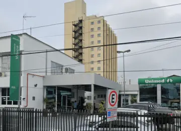 Foto da fachada do Hospital Santos Dumont unidade vilaça